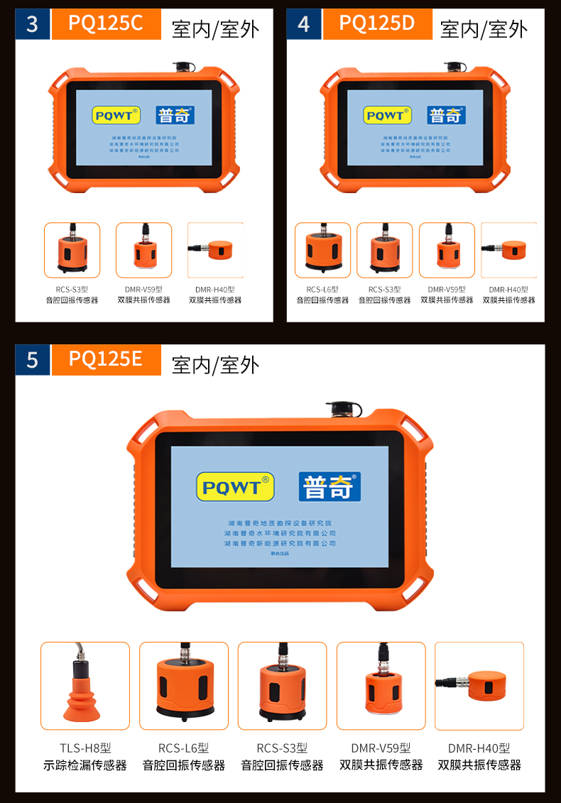 普奇PQ127E管道測漏儀